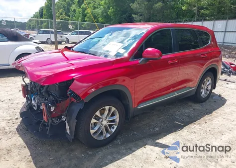 2020 Hyundai Santa Fe Se from USA, damaged, VIN 5NMS23AD0LH154797